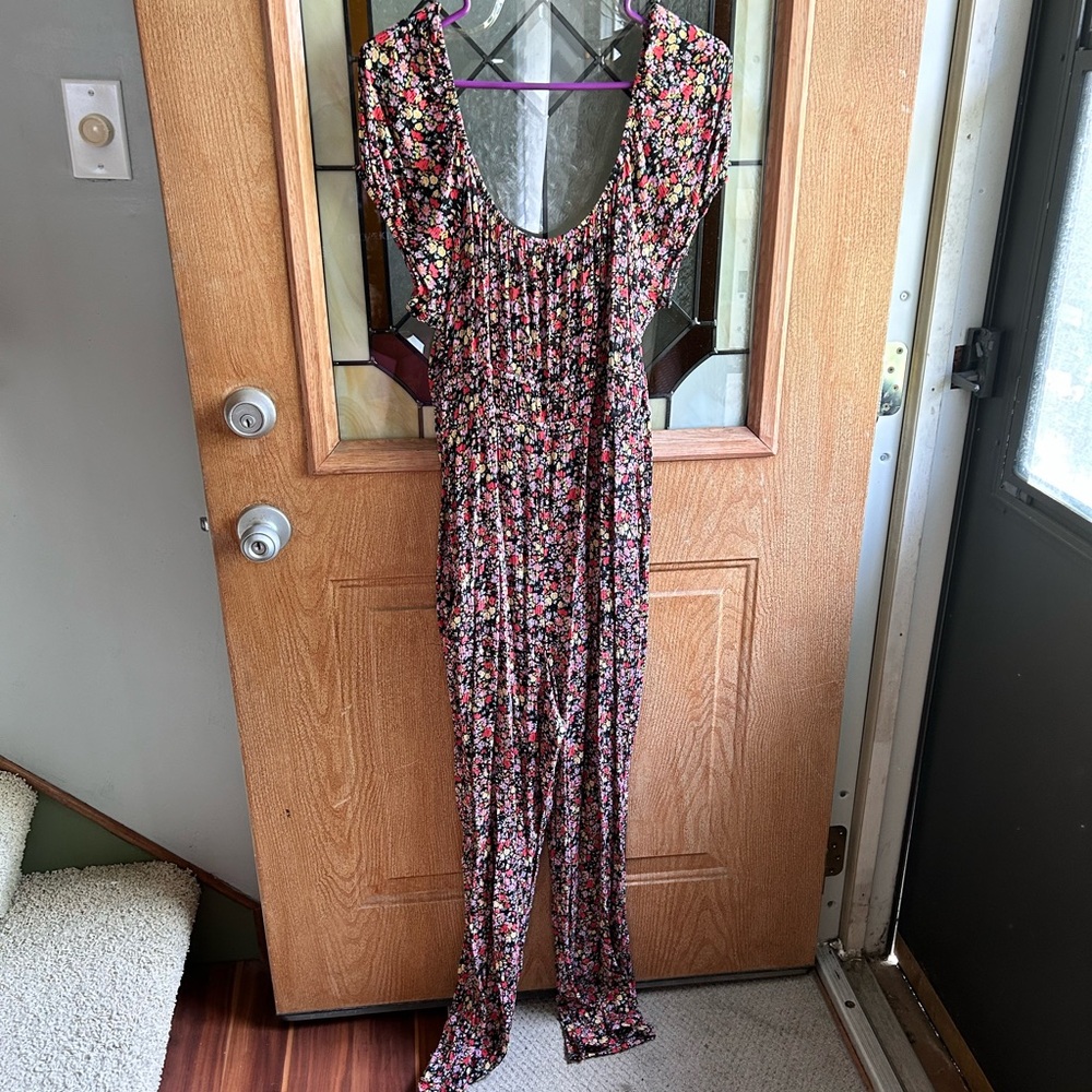 Floral jumpsuit